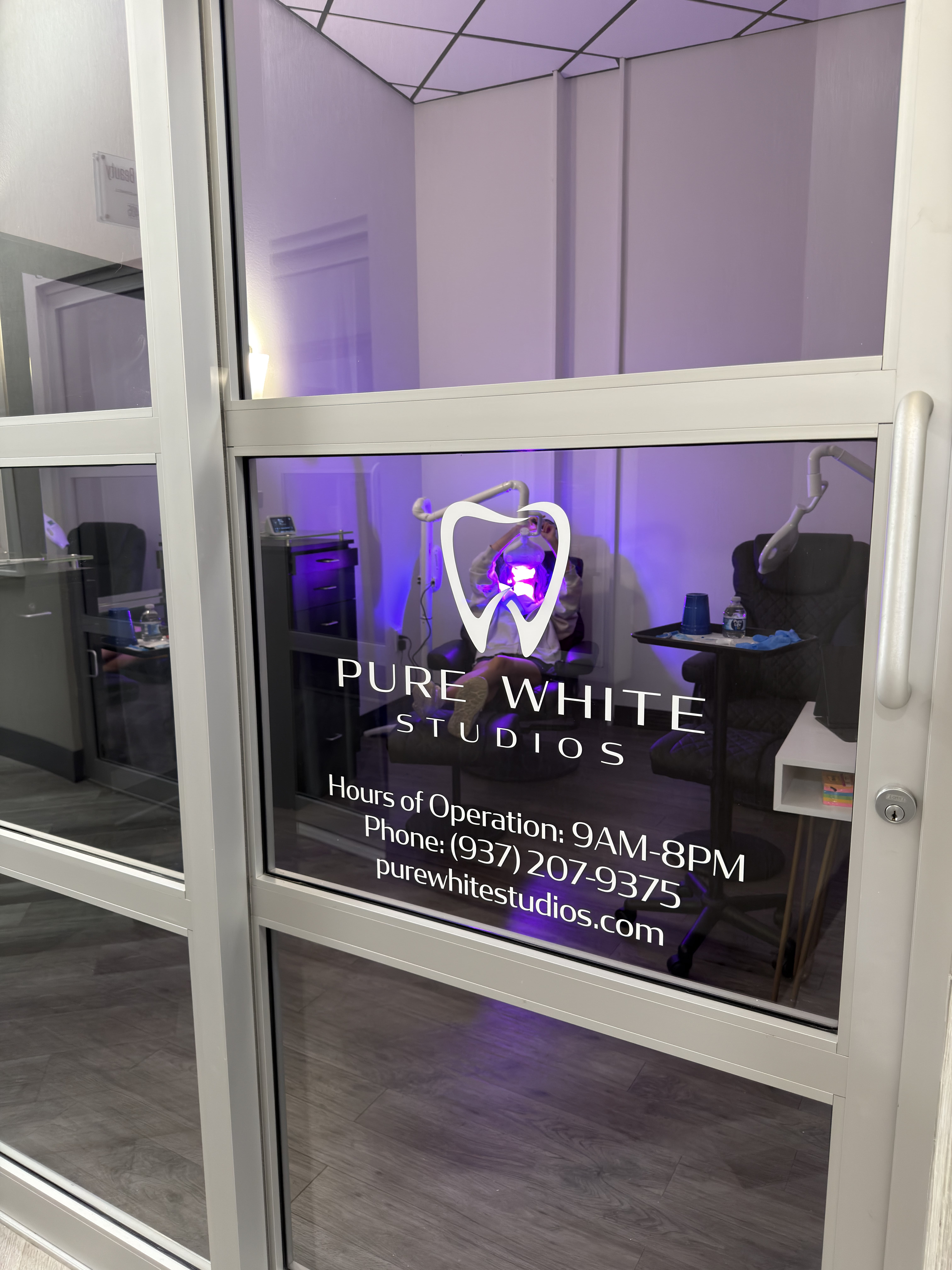 Pure White Studios storefront — Hill Country Galleria Austin TX