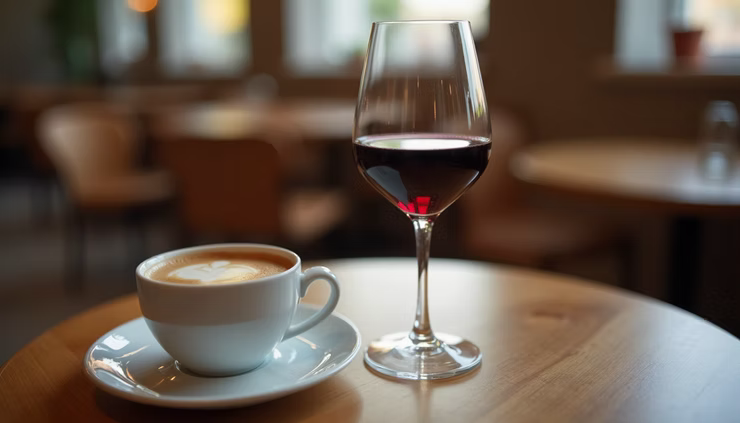 Coffee and red wine — common causes of teeth staining